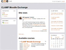 Tablet Screenshot of cme.clamp-it.org